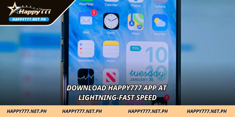 Download HAPPY777 App at lightning-fast speed