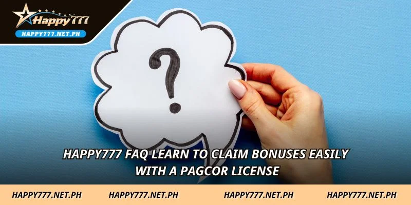 HAPPY777 FAQ learn to claim bonuses easily