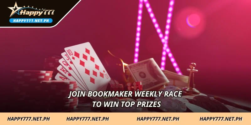 Join bookmaker weekly race to win top prizes