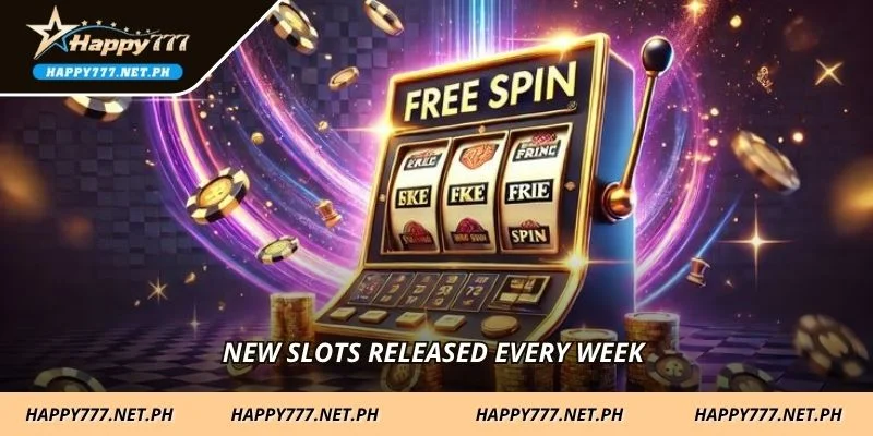 New slots released every week 
