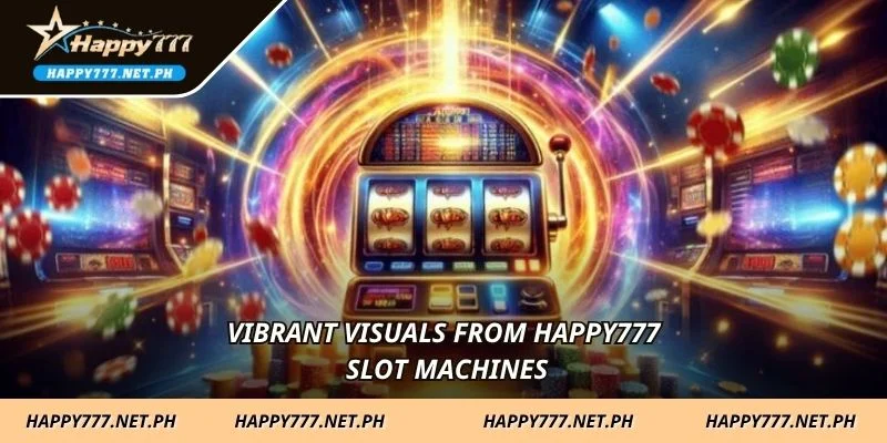 Vibrant visuals from HAPPY777 Slot Machines