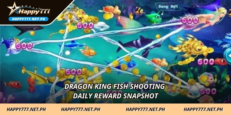 Dragon King Fish Shooting daily reward snapshot