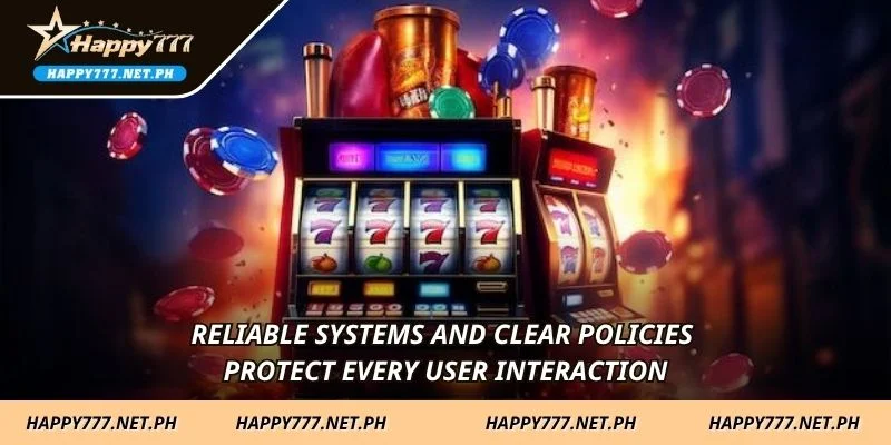 Reliable systems and clear policies protect every user interaction
